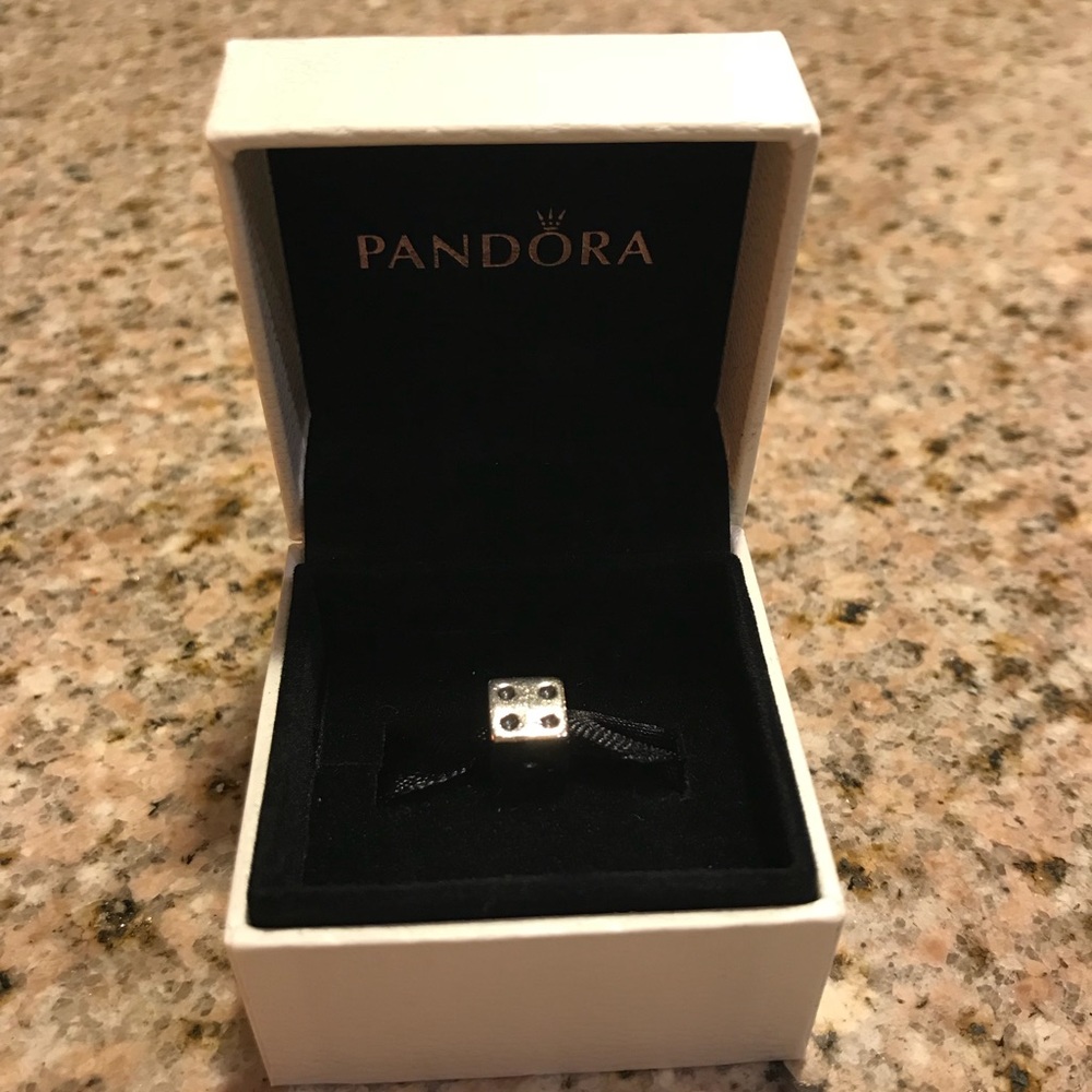 Authentic Pandora Lucky Dice Charm